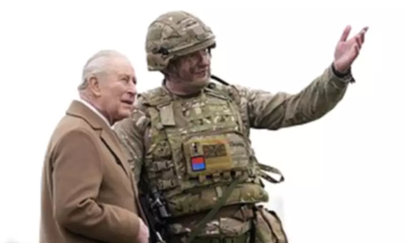King Charles Learns Drone Defence Tactics During Army Base Visit