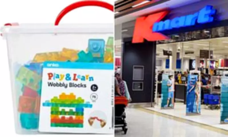 Kmart's Anko Wobbly Blocks Recalled Over Fatal Choking Hazard Fears