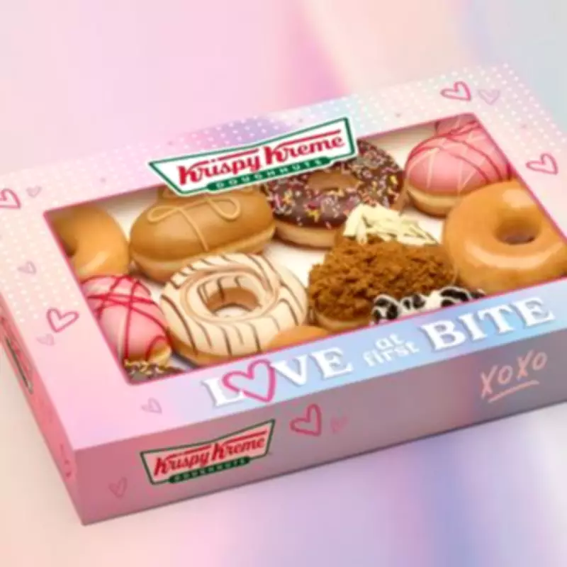 Krispy Kreme Revives 'Most Requested' Strawberry Gloss Doughnut for Valentine's Day