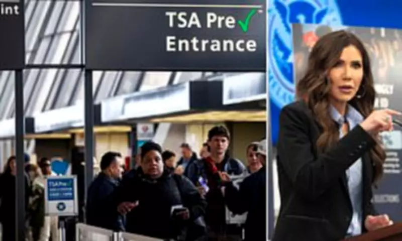 Kristi Noem Faces Security Risk Allegations Over Airport Shoe Policy Changes