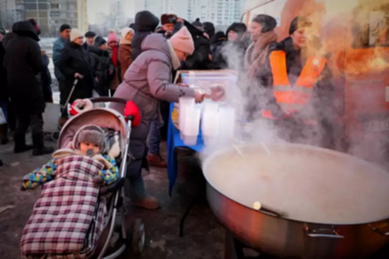 Kyiv Mother's Struggle: Keeping Children Warm Amid Winter Power Cuts