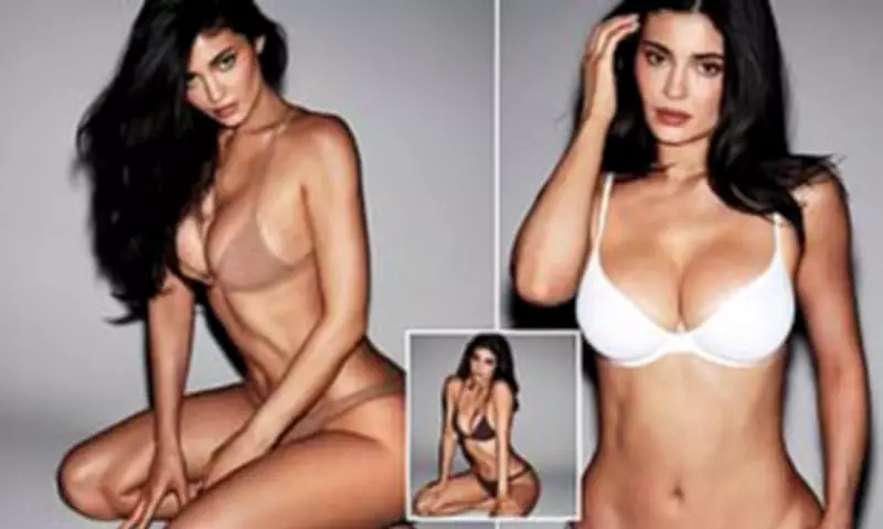 Kylie Jenner Models SKIMS Lingerie in Stunning Instagram Shoot