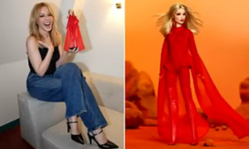 Kylie Minogue Barbie Doll Launches, Inspired by Padam Padam Video