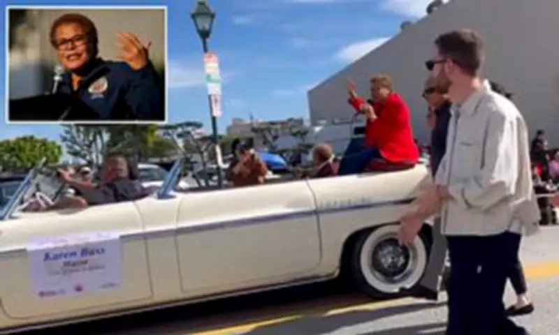 LA Mayor Karen Bass Booed at Parade Amid Fire Report Cover-Up Allegations