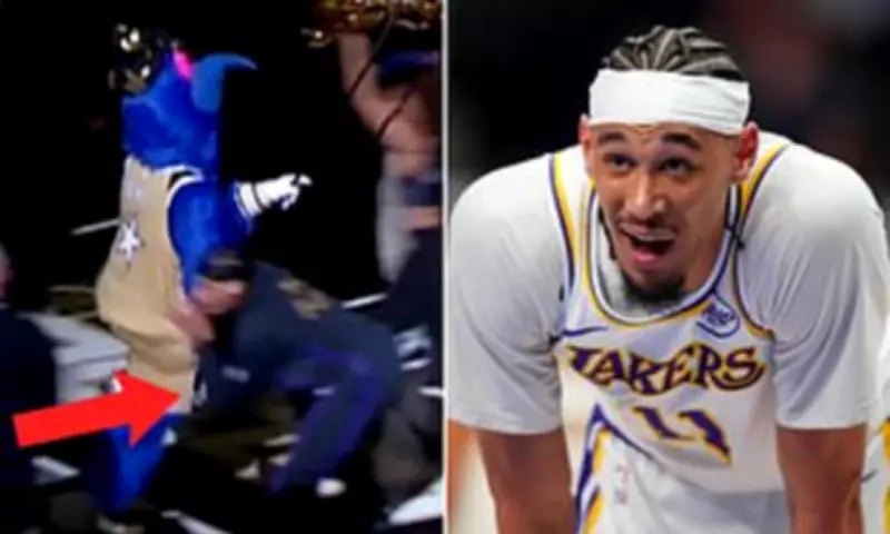 Lakers' Jaxson Hayes Suspended for Shoving Wizards Mascot in Washington