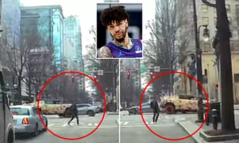 LaMelo Ball's Camouflage Hummer Crashes in Charlotte, No Injuries Reported