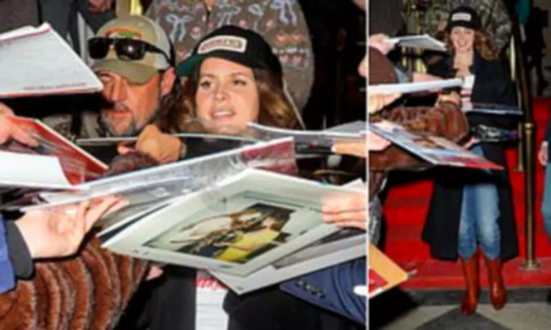 Lana Del Rey and Husband Mobbed by Fans After New York Fashion Week Appearance