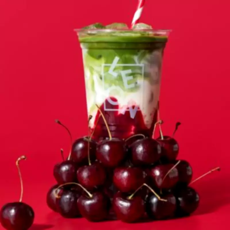 LEON's Winter Menu Refresh: Cherry Matcha Latte Steals the Spotlight