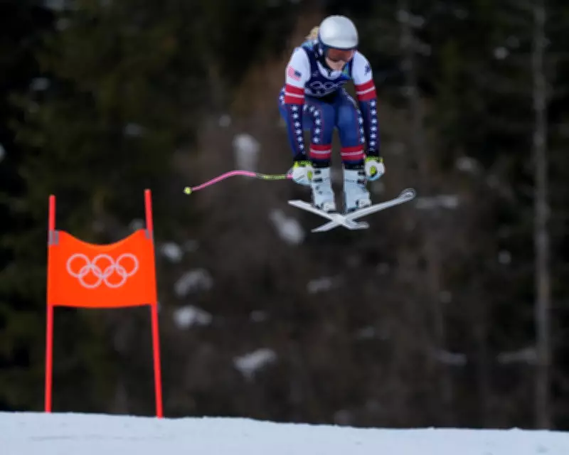 Lindsey Vonn Defies Injury with Crucial Downhill Training Run at Cortina