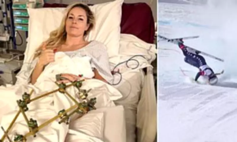 Lindsey Vonn Still Unable to Stand After Four Surgeries Following Olympic Leg Break