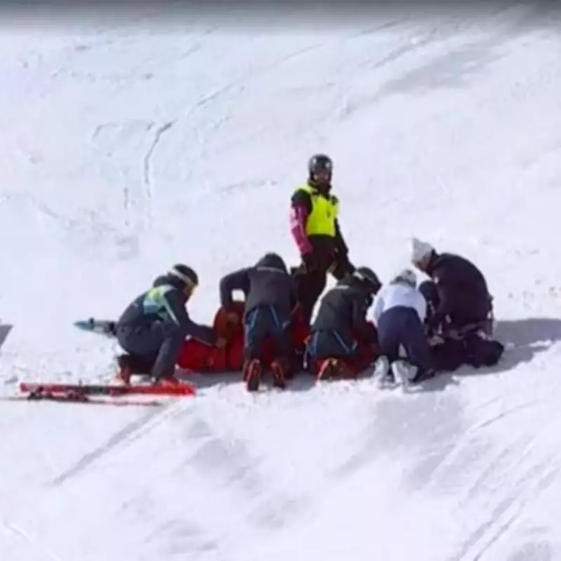 Lindsey Vonn's Olympic Comeback Ends in Devastating Crash on Slopes