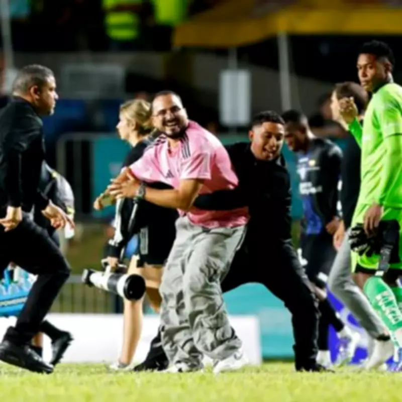 Lionel Messi Tackled by Pitch Invader in Alarming Security Breach at Puerto Rico Friendly