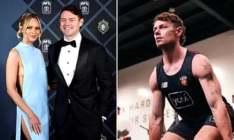 Lions Star Lachie Neale's Gym Photo Reveals Wedding Ring Absence Amid Marriage Split