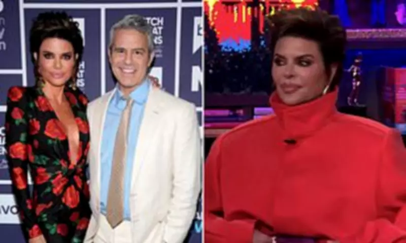 Lisa Rinna Forgives Andy Cohen After Book Text Scandal on WWHL