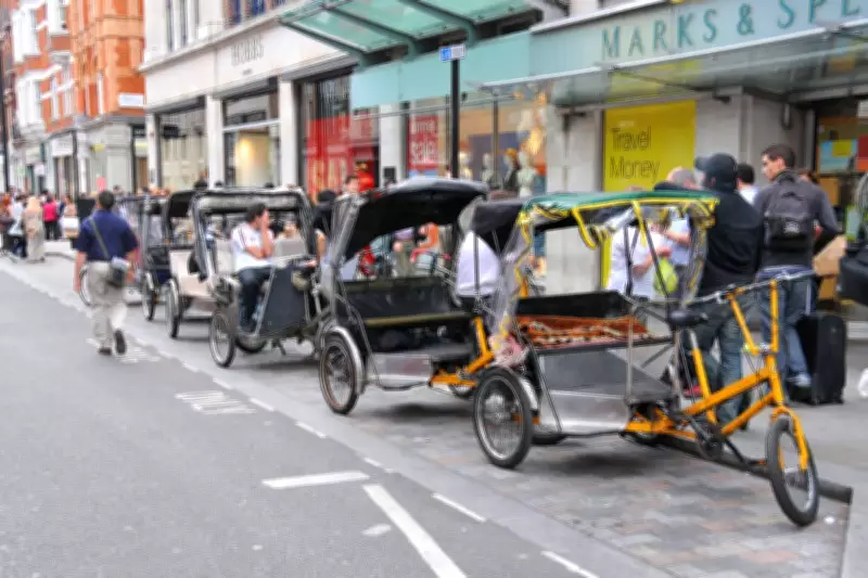 London Pedicab Crackdown Ends 'Rip-Off Fares' and 'Blaring Music'