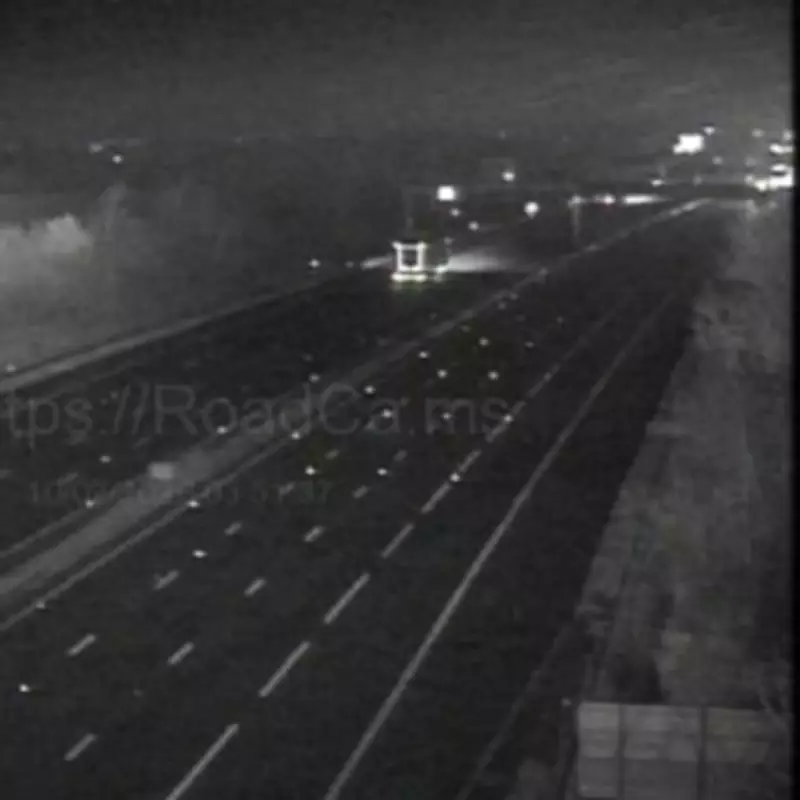 Lorry Fire Closes Key M18-M1 Link Road, Major Delays Expected