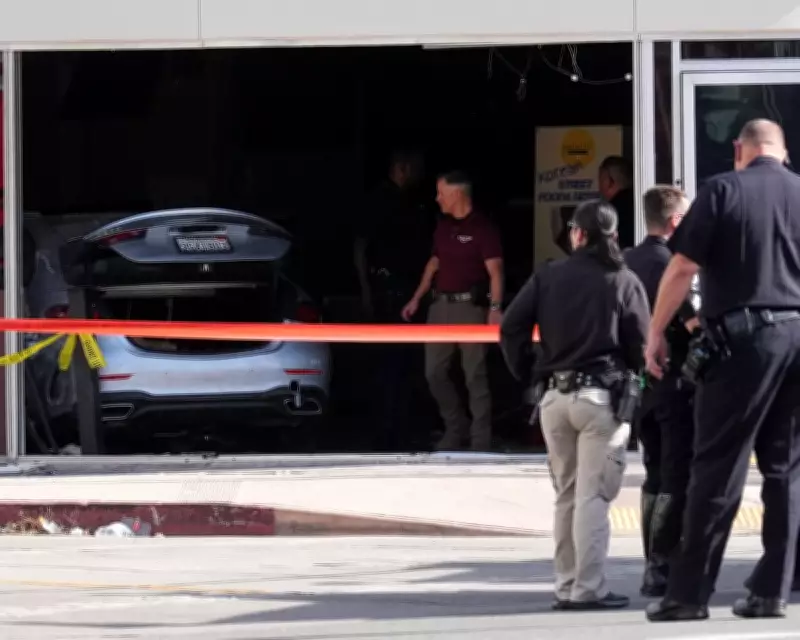 Los Angeles Grocery Store Car Crash Leaves Multiple Injured