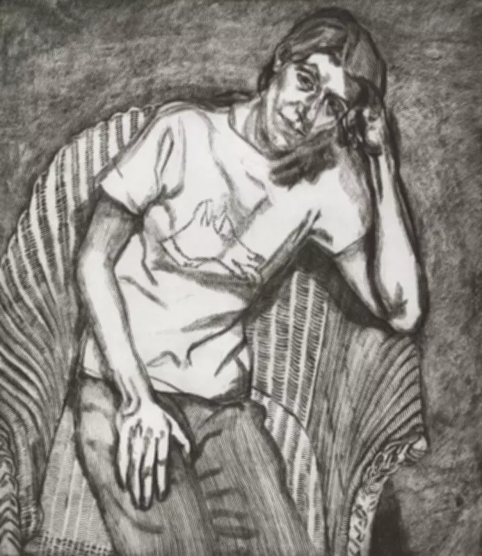 Lucian Freud's 'Drawing into Painting' Exhibition Opens at National Portrait Gallery