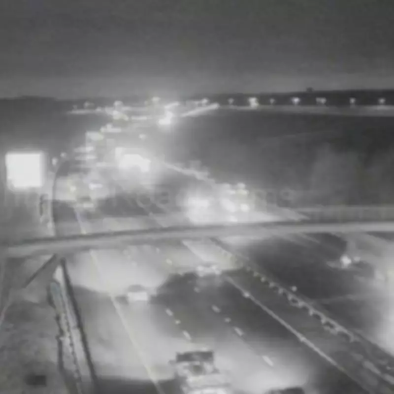 M11 Motorway Shut Near Stansted Airport Causing Major Delays