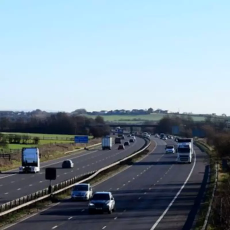 M61 Motorway Crash Causes Hour-Long Delays After Car Wedges Under HGV