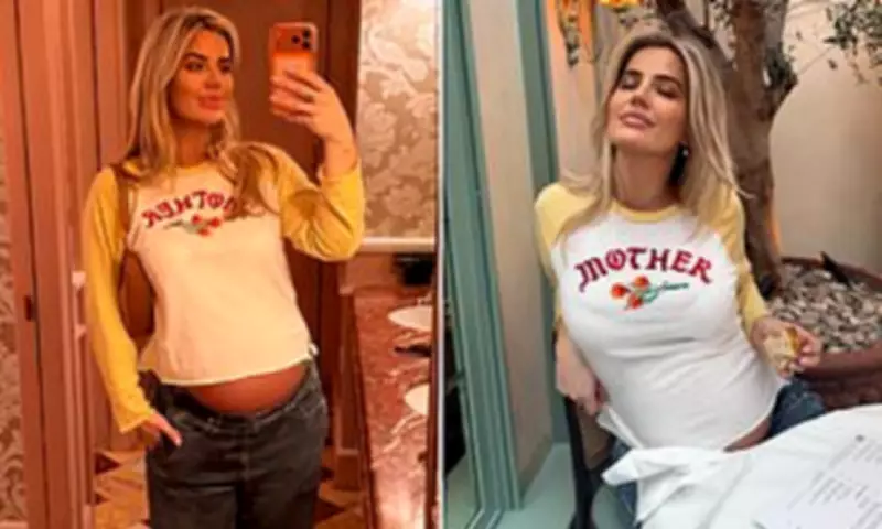 Made In Chelsea Star Tabitha Willet Shows Baby Bump in London Dinner Outing