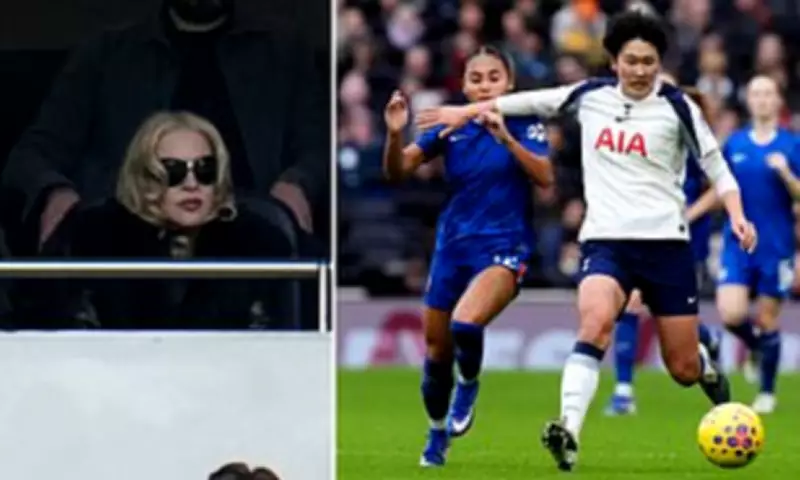 Madonna Embraces 'Soccer Mom' Role at Tottenham U14s and WSL Match