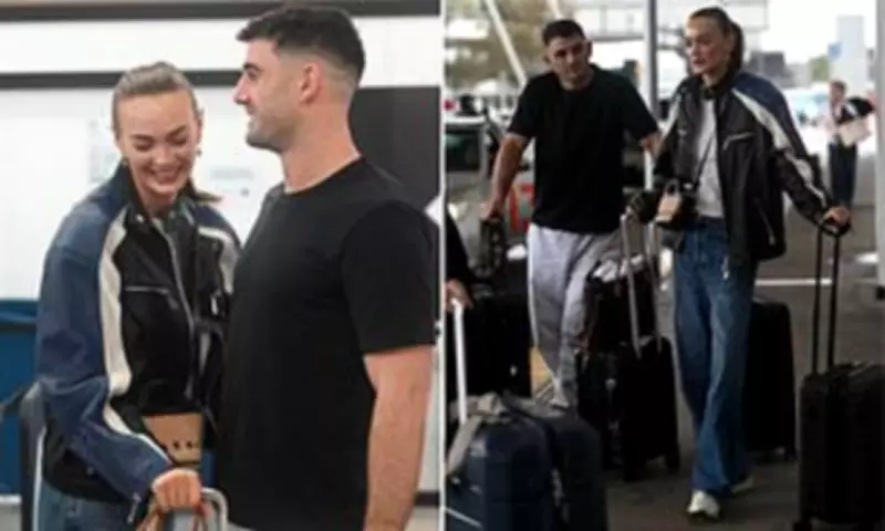 MAFS Couple Brook and Chris Share Affectionate Airport Moment Amid Drama