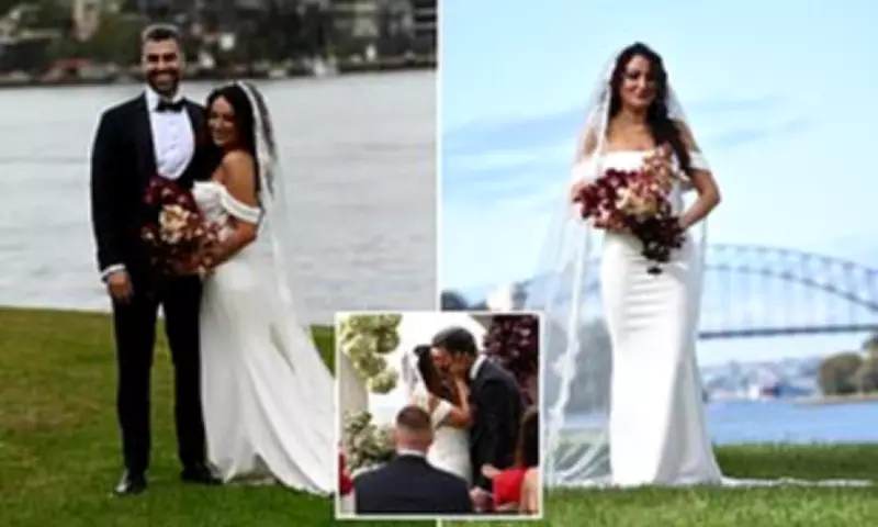 MAFS Intruders Joel and Juliette Spark Passion at Sydney Harbour Wedding