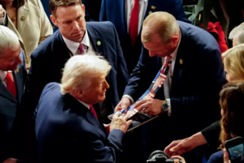 MAGA Congressman Faces Online Mockery After Begging Trump to Sign His Tie