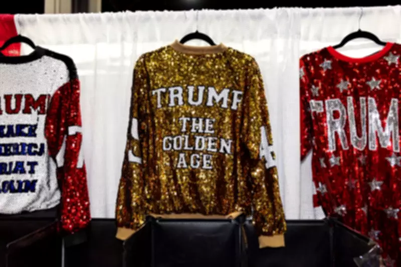 MAGA's Sparkling Statement: Bedazzled Bomber Jackets Become Political Fashion Trend