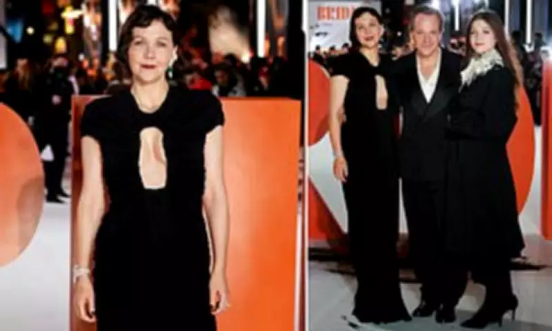 Maggie Gyllenhaal's Family Premiere Night for The Bride! in London