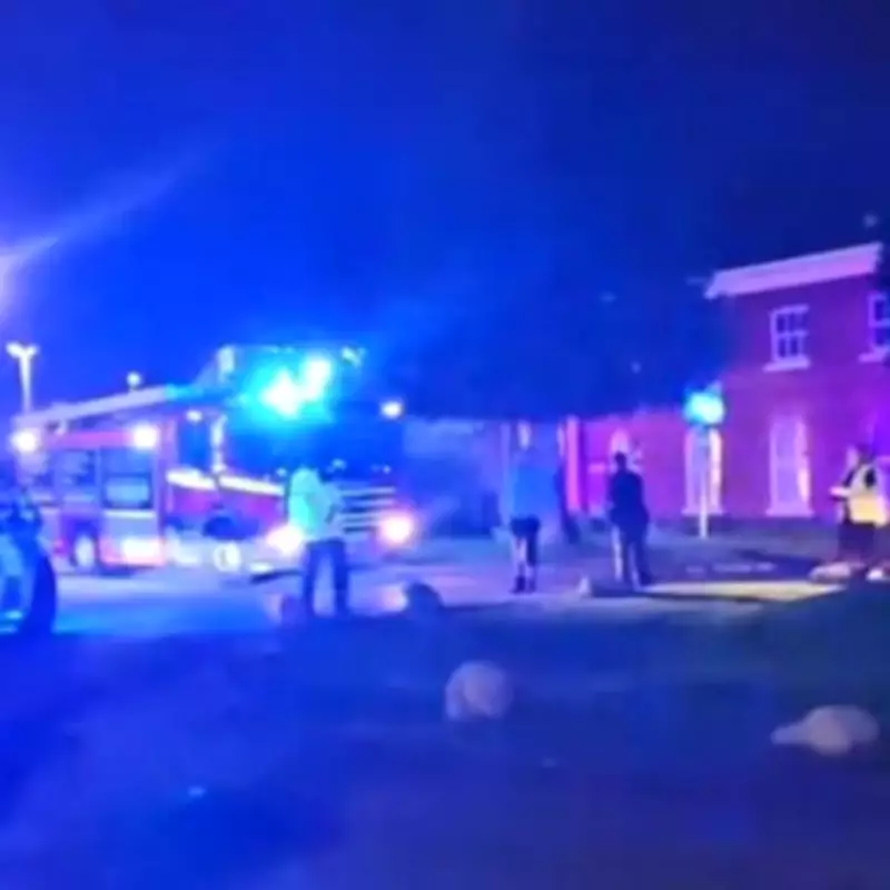 Major Hotel Blaze in Haydock Forces Evacuation, Firefighters Swiftly Extinguish Fire