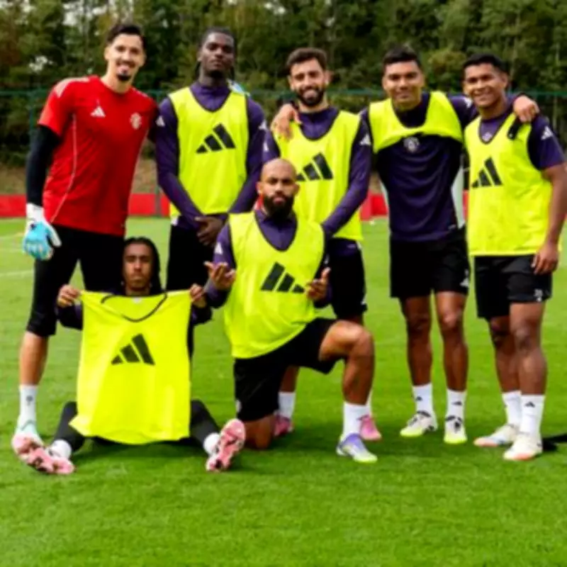 Man Utd Duo Heaven & Yoro Train in Dubai to Impress Carrick