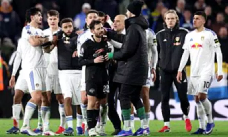 Manchester City's Leeds Win Overshadowed by Ramadan Booing and Farke Red Card
