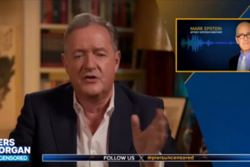 Mark Epstein Abruptly Ends Piers Morgan Interview Over Victim Questions