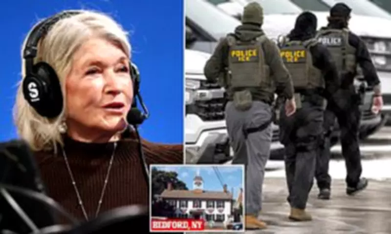 Martha Stewart Criticises ICE Presence in Her New York Suburb as 'Extremely Depressing'