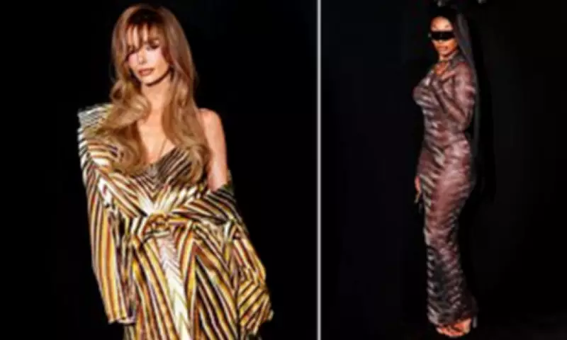 Maura Higgins and Megan Thee Stallion Stun at Milan Fashion Week Cavalli Show