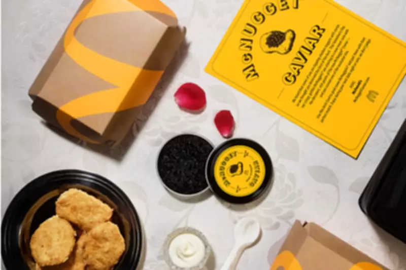 McDonald's Launches Exclusive Valentine's Caviar Kit for McNuggets