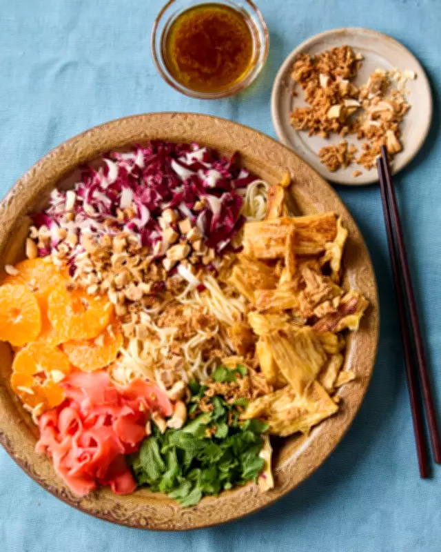 Meera Sodha's Prosperity Noodle Salad Recipe for Lunar New Year Luck