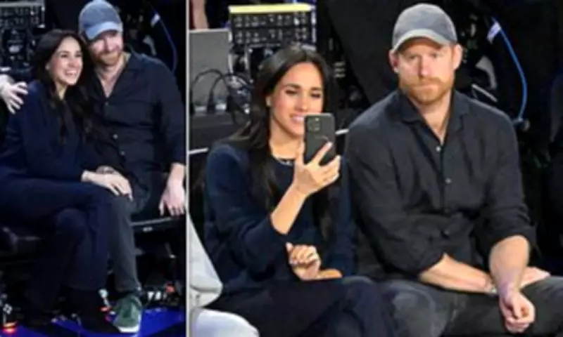 Meghan and Harry's Courtside Date Steals Show at NBA All-Star Game