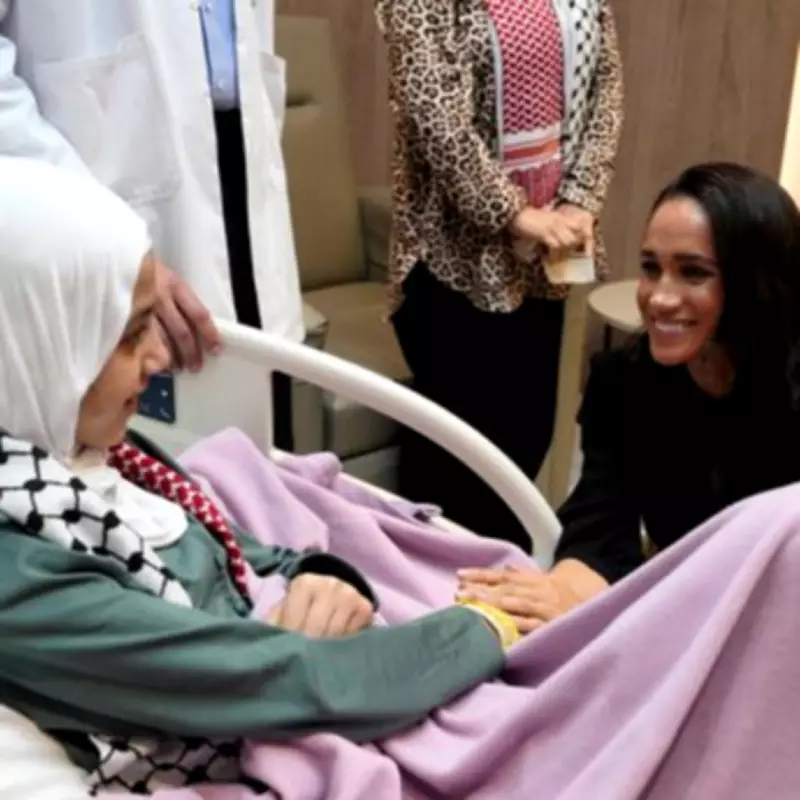 Meghan Markle Comforts Gaza Teen in Jordan Hospital Visit with Prince Harry
