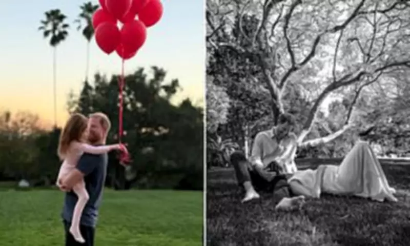 Meghan Markle Shares Rare Valentine's Photo of Harry and Lilibet