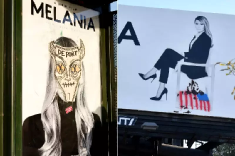 Melania Trump Documentary Ads Vandalised in Los Angeles After Billboard Attack