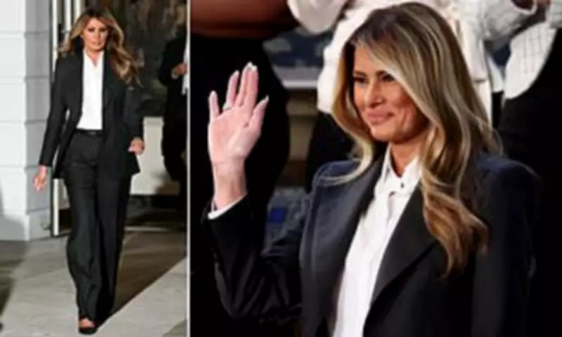 Melania Trump's Fashion Strategy Redefines First Lady Role at State of the Union