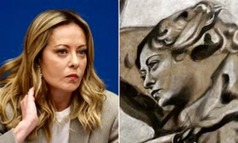 Meloni Angel Painting Sparks Italian Culture Ministry Investigation in Rome