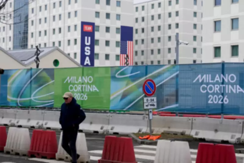 Milan Olympic Village Springs to Life as Athletes Settle In for Winter Games