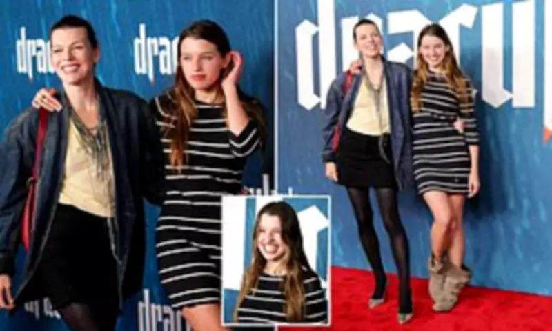 Milla Jovovich and Daughter Ever Anderson Shine at Hollywood Premiere