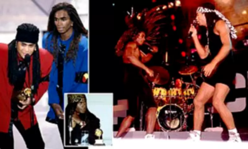Milli Vanilli's Fab Morvan Skates Youthfully in West Hollywood After Grammy Return