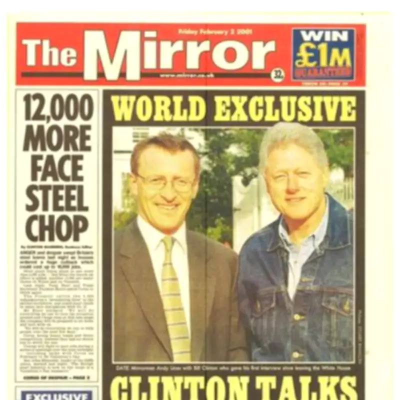 Mirror's Clinton Scoop: 25 Years Since Exclusive Presidential Interview