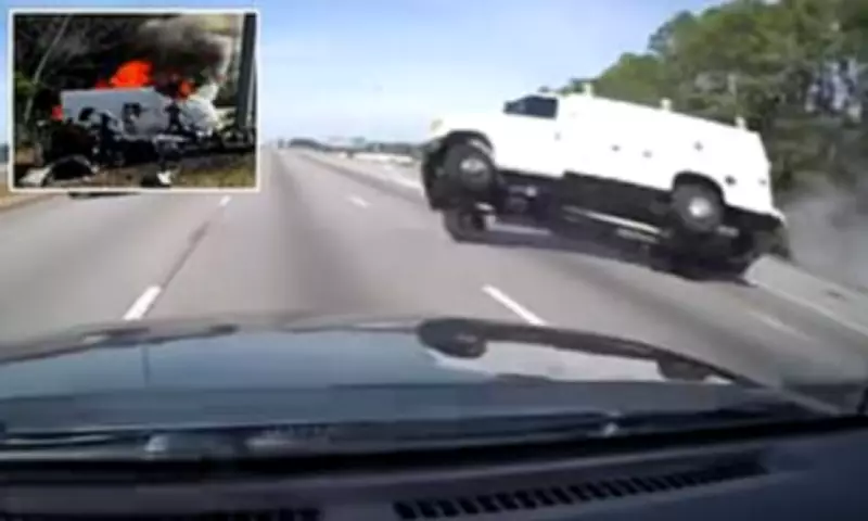 Mississippi Prison Van Crash Kills Officer and Inmate in Fiery Interstate Collision